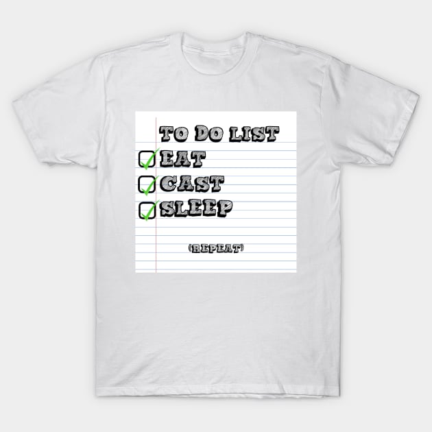 CAST TO DO LIST | Fancasting / Fan Casting T-Shirt by TSOL Games